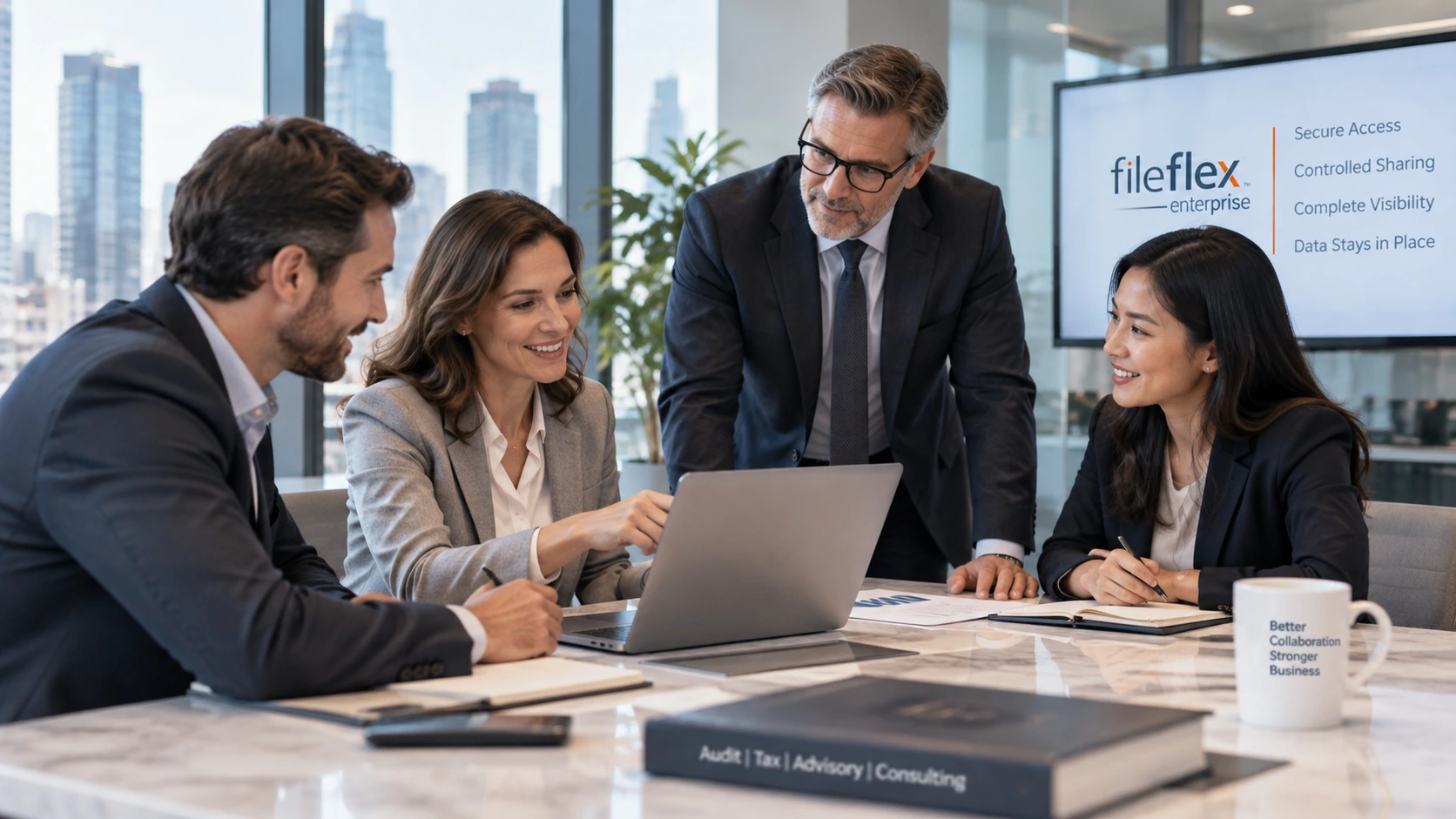Professional services collaboration